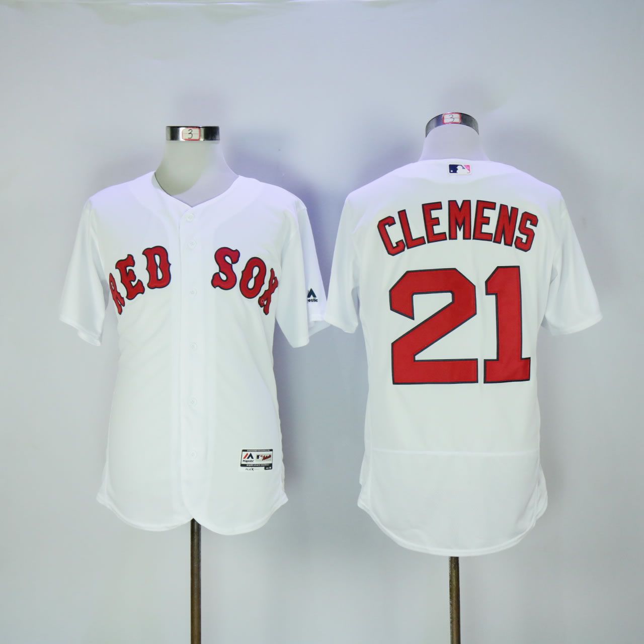 Men Boston Red Sox #21 Clemens White MLB Jerseys->boston red sox->MLB Jersey